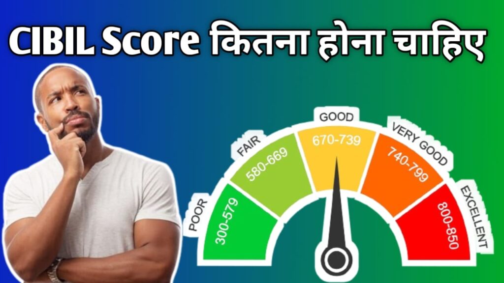 CIBIL score Kitna Hona chahiye