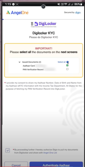 Demat account opening process