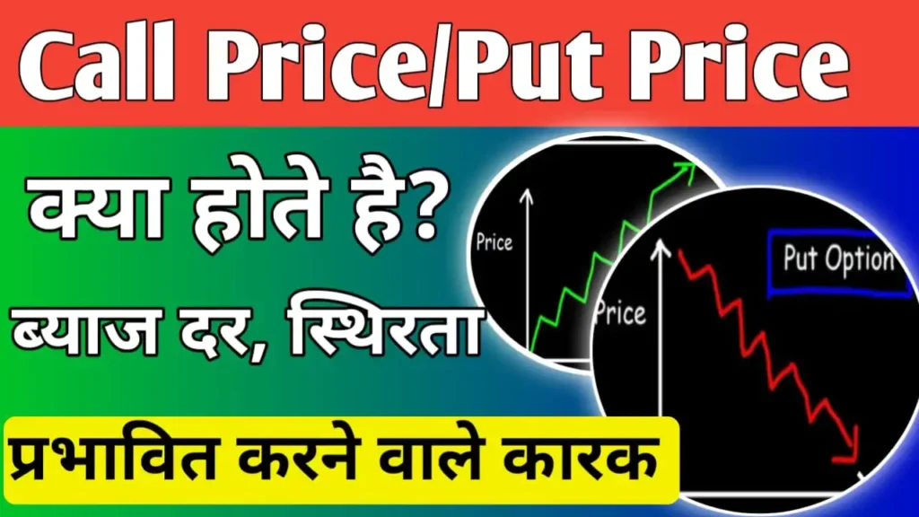 Call Price And Put Price in Hindi